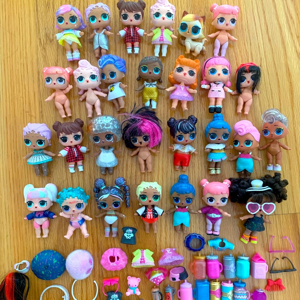 L.O.L Surprise! LOT Dolls + Accessories Bundle
